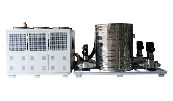 좋은 가격 내구성 공기 냉각 산업 냉장고 40HP 113.58 KW/Hr 물 탑 / 6 PC 팬 온라인으로