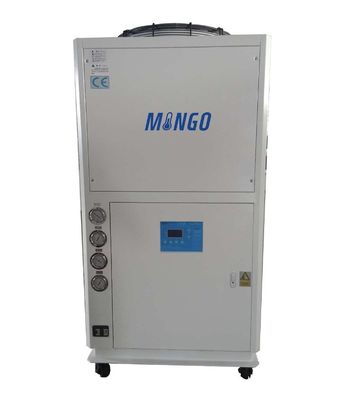 좋은 가격 2.2KW 공기 냉각 산업 냉장고 20HP 구리 튜브 이동 휠 온라인으로