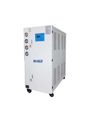 좋은 가격 8HP 산업용 물 냉각기 24.85KW/Hr 냉각 용량 튜브 및 껍질 온라인으로