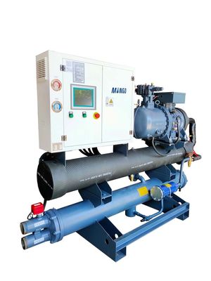 좋은 가격 140HP 140KW / Hr 산업 나사 냉장기 30KW 압축기 물 냉장기 온라인으로