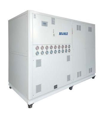 좋은 가격 산업용 물 냉각 냉각 장치 80HP 90KW/Hr Hermetic 압축기 온라인으로
