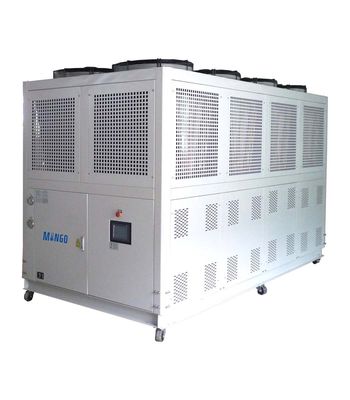 좋은 가격 160HP 공기로 냉각 된 스크루 압축기 냉장기 산업 / 상업용 온라인으로